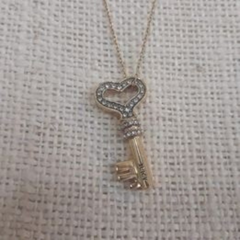 Juicy Couture Key Pendant Necklace